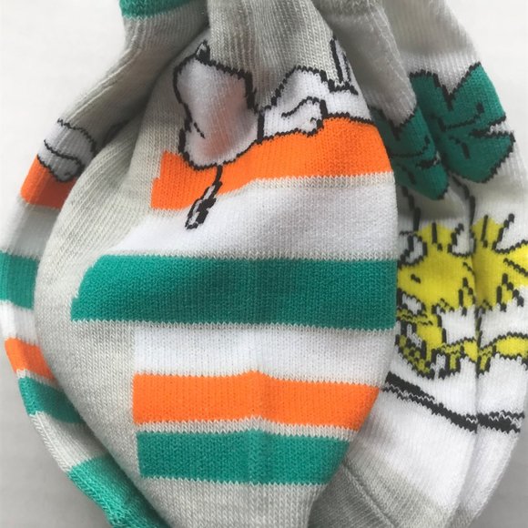 Lot of 4 St Patrick's Day Women's Shoe Size 4-10 No Show Socks Peanuts/Unicorn - Picture 6 of 14